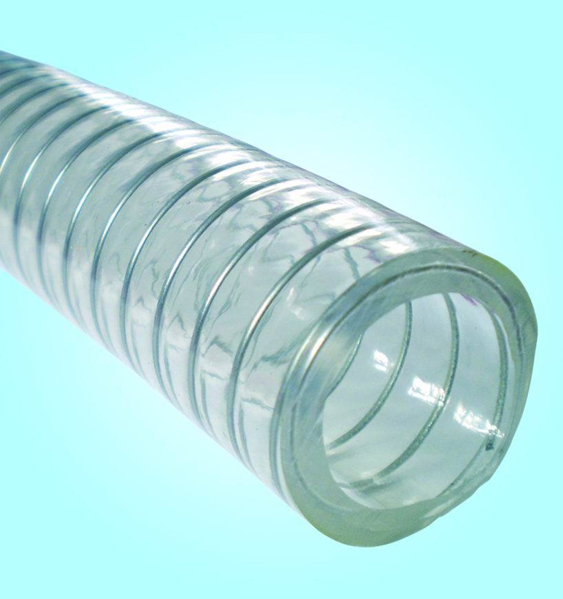 pvc steel hose clear